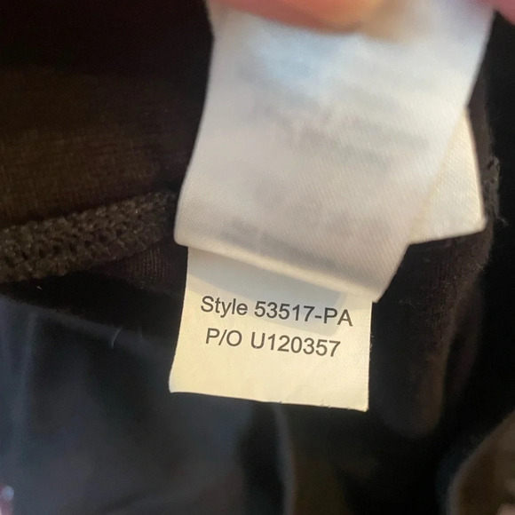 Seafolly Black Splendour Flare Pant Stretch Kick Flare Pull-On Pant Size Small - Picture 7 of 7